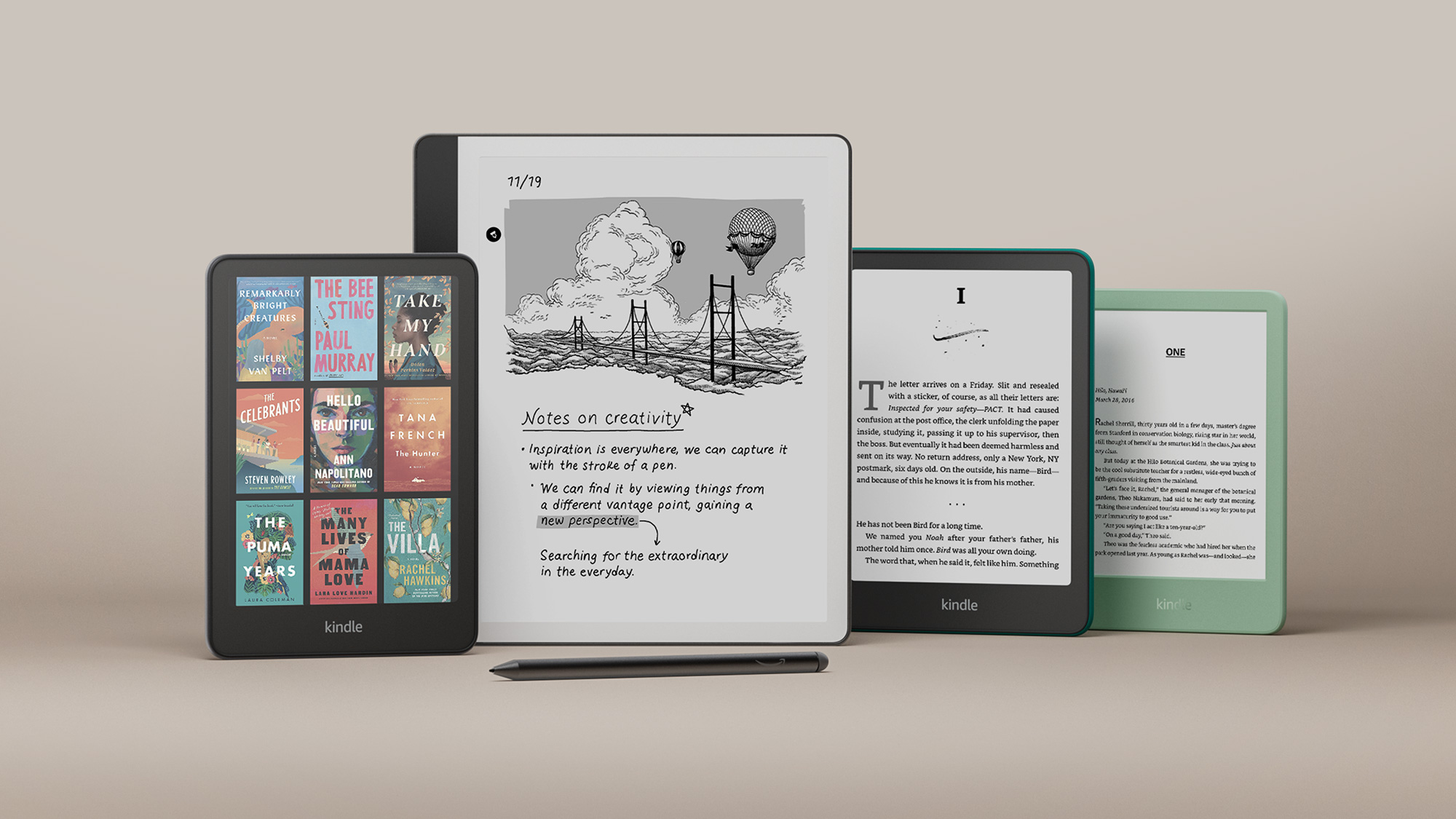 Kindle's new 12th gen devices Colorsoft, Scribe 2, Paperwhite 6