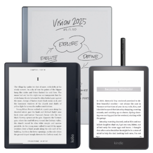 E-reader comparison table