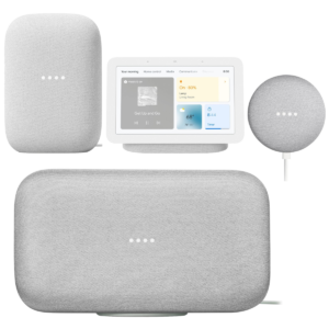 Google Nest speaker comparison table