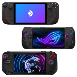 Handheld gaming PC comparison table