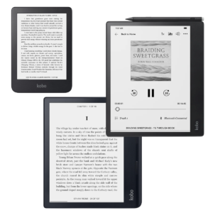 Kobo e-reader comparison table